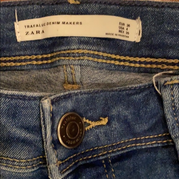 Zara Denim Skinny Jeans - Picture 3 of 5